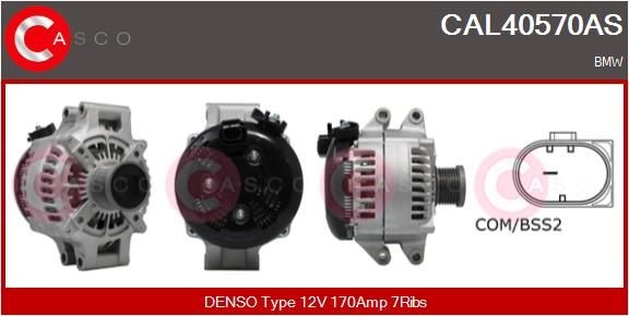 Great value for money - CASCO Alternator CAL40570AS