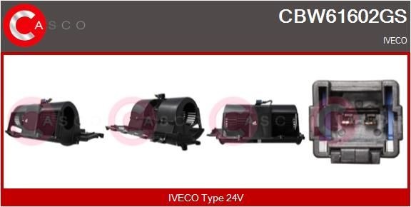 CASCO CBW61602GS Innenraumgebläse für IVECO EuroCargo IV LKW in Original Qualität