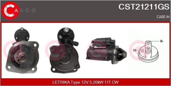 CASCO CST21211GS Starter motor 321 867 4 R91