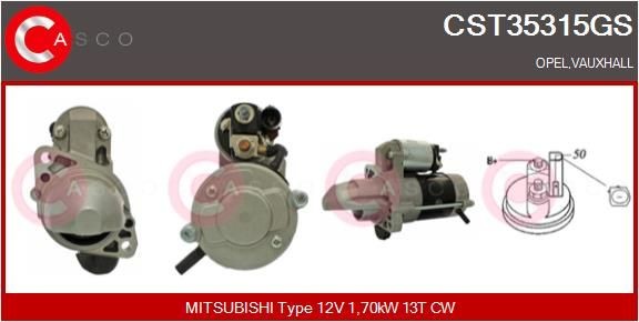 CASCO CST35315GS Starter motor M001TF0071