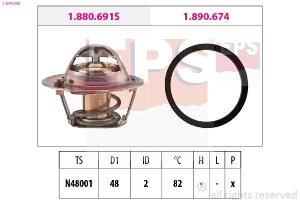 Great value for money - EPS Engine thermostat 1.879.999