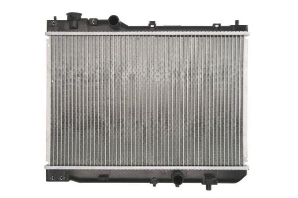 THERMOTEC D73022TT Engine radiator Aluminium, Plastic, for vehicles with air conditioning, for vehicles without air conditioning, 350 x 544 x 32 mm, Manual Transmission, Brazed cooling fins
