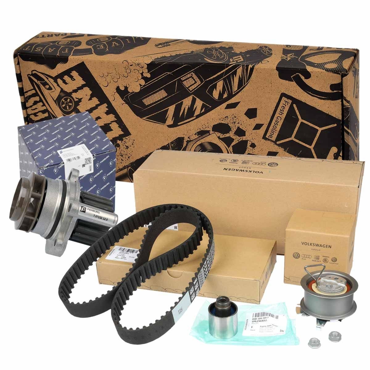 ET ENGINETEAM RM0011 Water pump and timing belt kit Number of Teeth: 120, Width: 30 mm