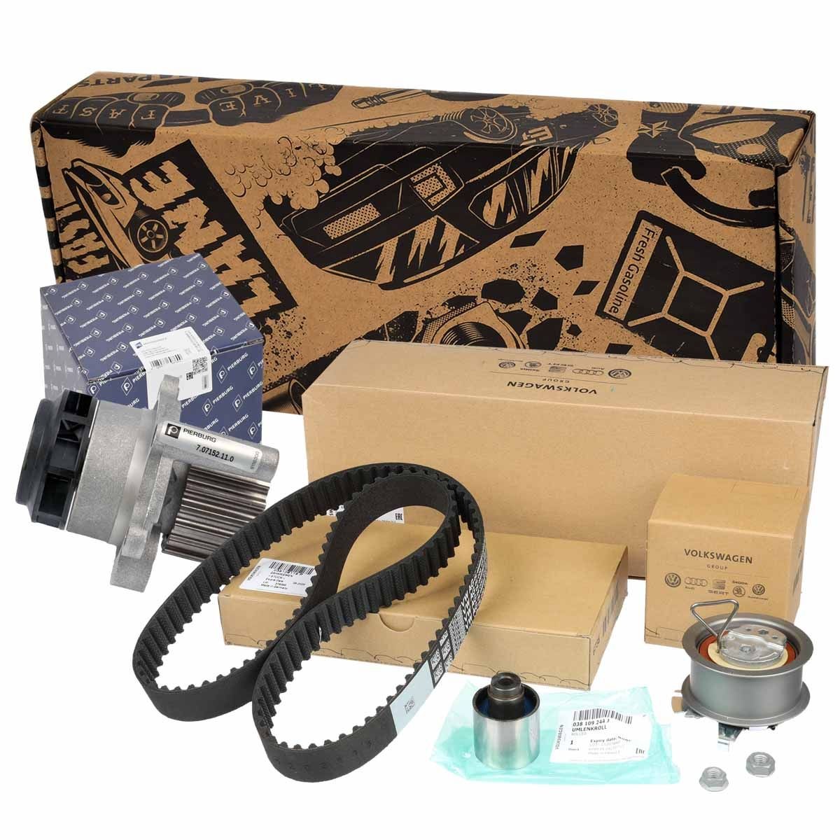 ET ENGINETEAM RM0012 Water pump and timing belt kit Number of Teeth: 120, Width: 30 mm