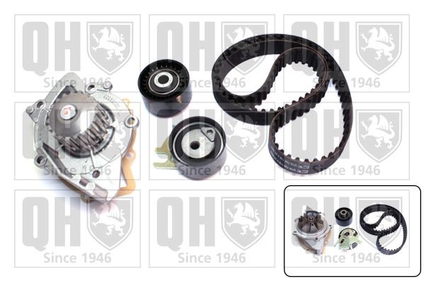 QUINTON HAZELL QBPK6470 Timing belt kit with water pump Peugeot 508 SW 2.0 HDi 140 hp Diesel 2011 price