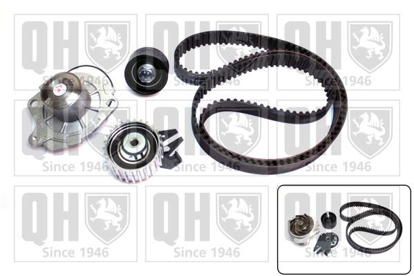 QUINTON HAZELL QBPK6580 Water pump + timing belt kit Opel Astra H L70 1.9 CDTI 101 hp Diesel 2010 price