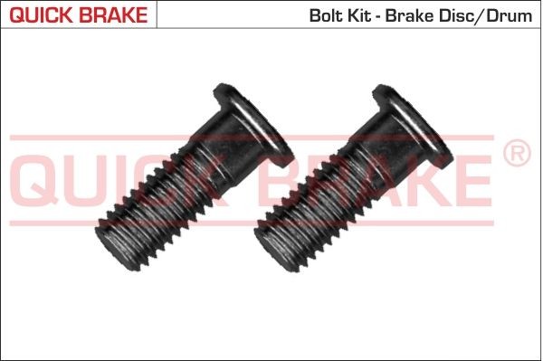 Original QUICK BRAKE Brake disc bolt 11675K for FORD FOCUS