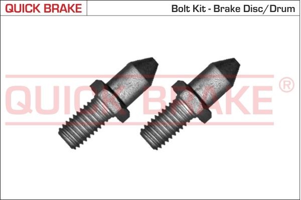 Original 11678K QUICK BRAKE Bolt, brake disc SKODA
