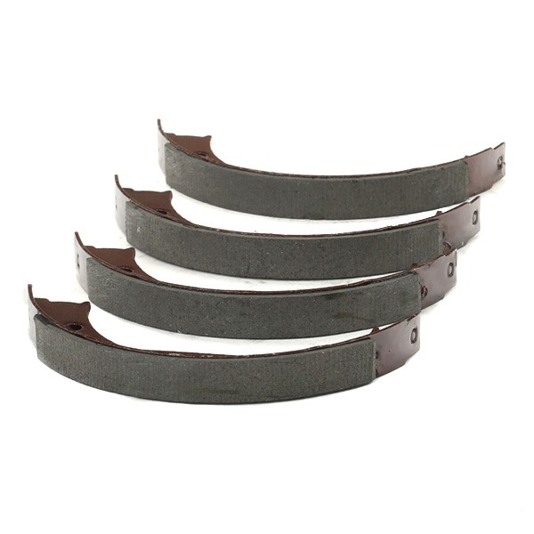 RIDEX 70B0362 Brake Shoe Set Rear Axle, Ø: 185 x 20 mm, with spring, with accessories