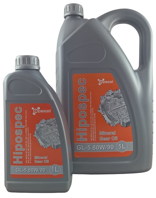 100990 SPECOL Gearbox oil CHRYSLER 80W-90, Mineral Oil, Capacity: 5l