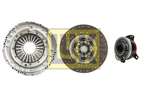LuK with central slave cylinder, with clutch disc, 430mm Ø: 430mm Clutch replacement kit 643 3404 33 buy