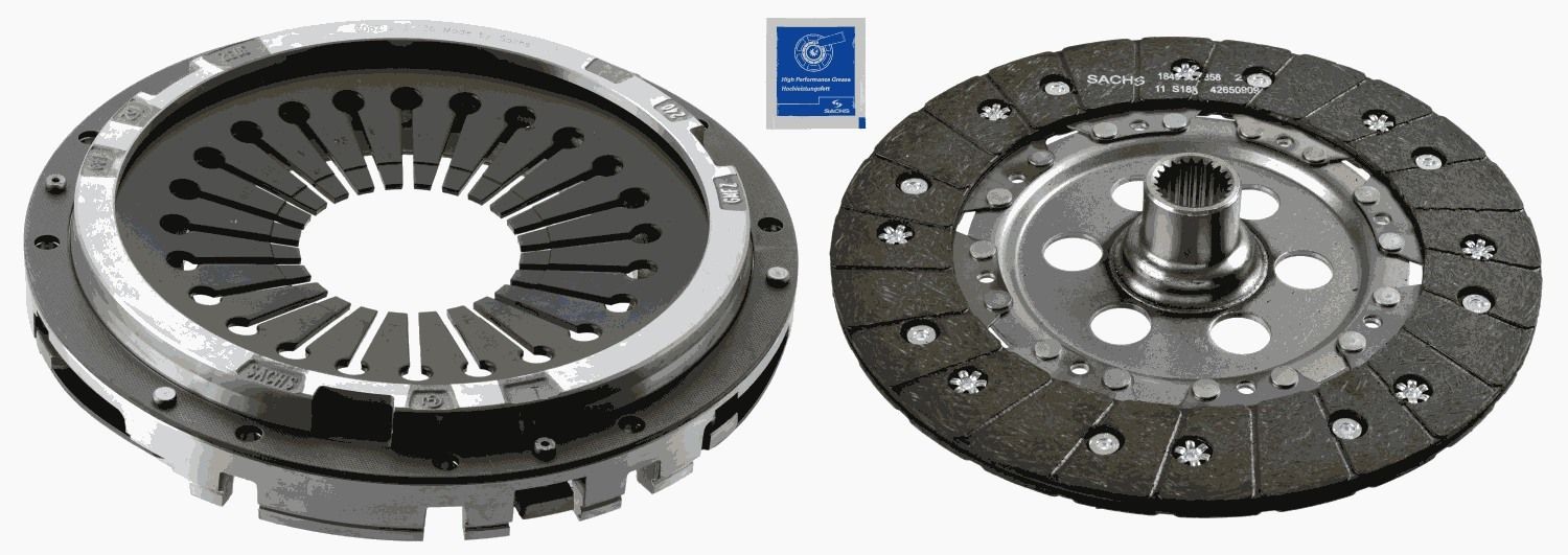 SACHS without clutch release bearing, 240mm Ø: 240mm Clutch replacement kit 3000 950 191 buy