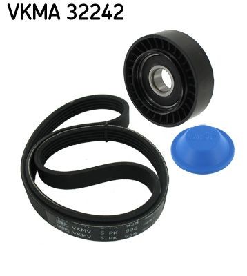 Lancia DELTA V-Ribbed Belt Set SKF VKMA 32242 cheap