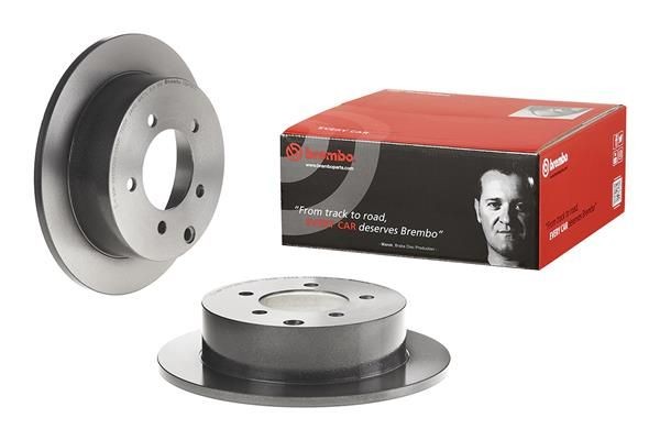 08.A114.71 Brake discs 08.A114.71 BREMBO 262x10mm, 5, solid, Coated