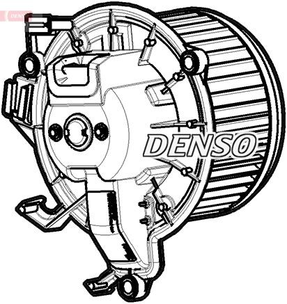 DENSO DEA12006 IVECO Ventilator-posamezni deli v originalni kakovosti