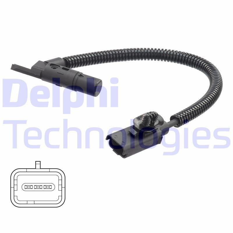 DELPHI Camshaft position sensor SS11345 Ford MONDEO 2020