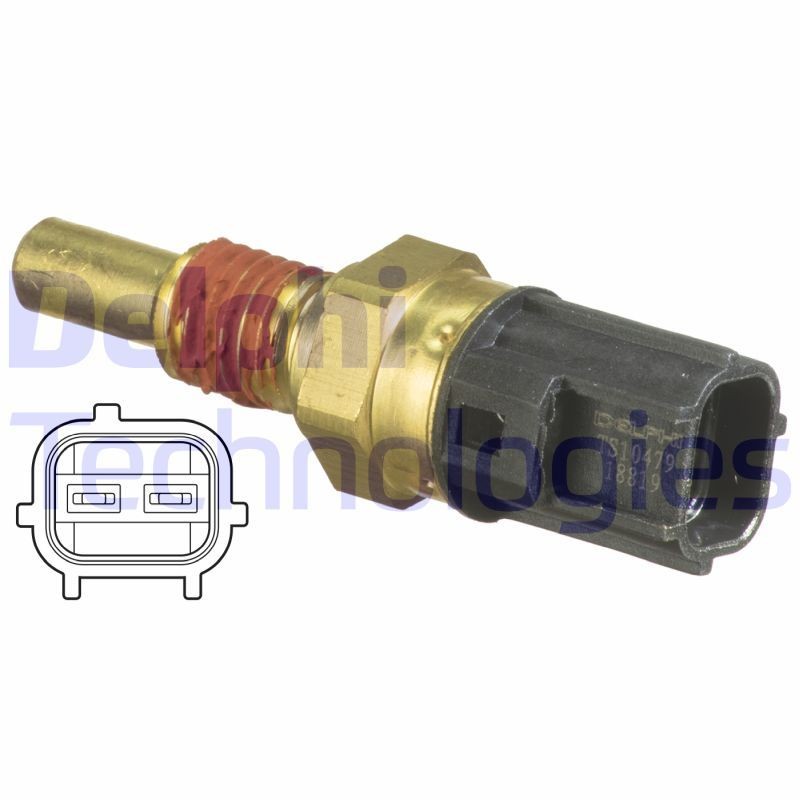 DELPHI Spanner Size: 19, Number of pins: 2-pin connector Coolant Sensor TS10479 buy