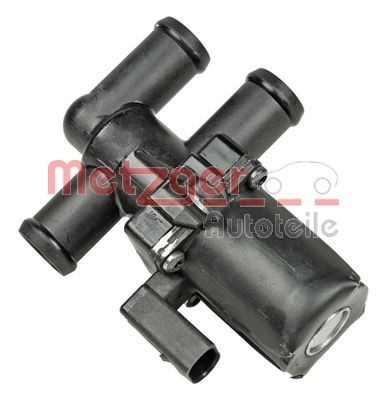 Volkswagen BORA Coolant flow control valve 14548922 METZGER 0899167 online buy