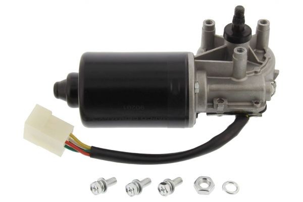 MAPCO 90201 Wiper motor 12V, Front, for left-hand drive vehicles