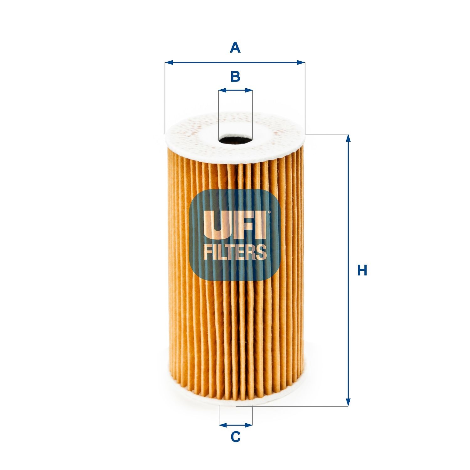 Original 25.186.00 UFI Oil filters JEEP