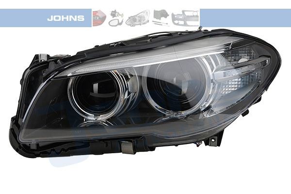 JOHNS 20 18 09-5 Headlight Left, D1S, Bi-Xenon, with indicator, with daytime running light (LED), with motor for headlamp levelling, without ballast