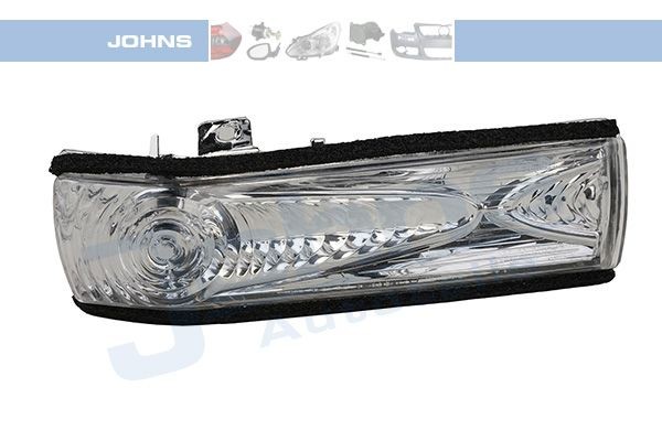 JOHNS white, Right Front, Exterior Mirror, without bulb holder Indicator 30 52 38-95 buy