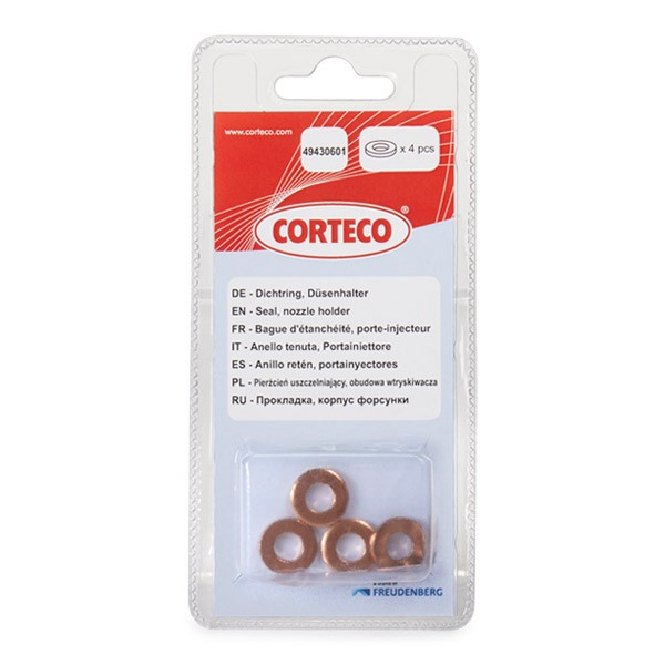 CORTECO 49430601 Seal Ring, nozzle holder MITSUBISHI experience and price