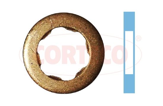 CORTECO Inner Diameter: 7mm, Copper Seal Ring, nozzle holder 49430683 buy