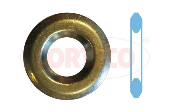CORTECO 49430768 Seal Ring, nozzle holder Inner Diameter: 7,5mm, Copper