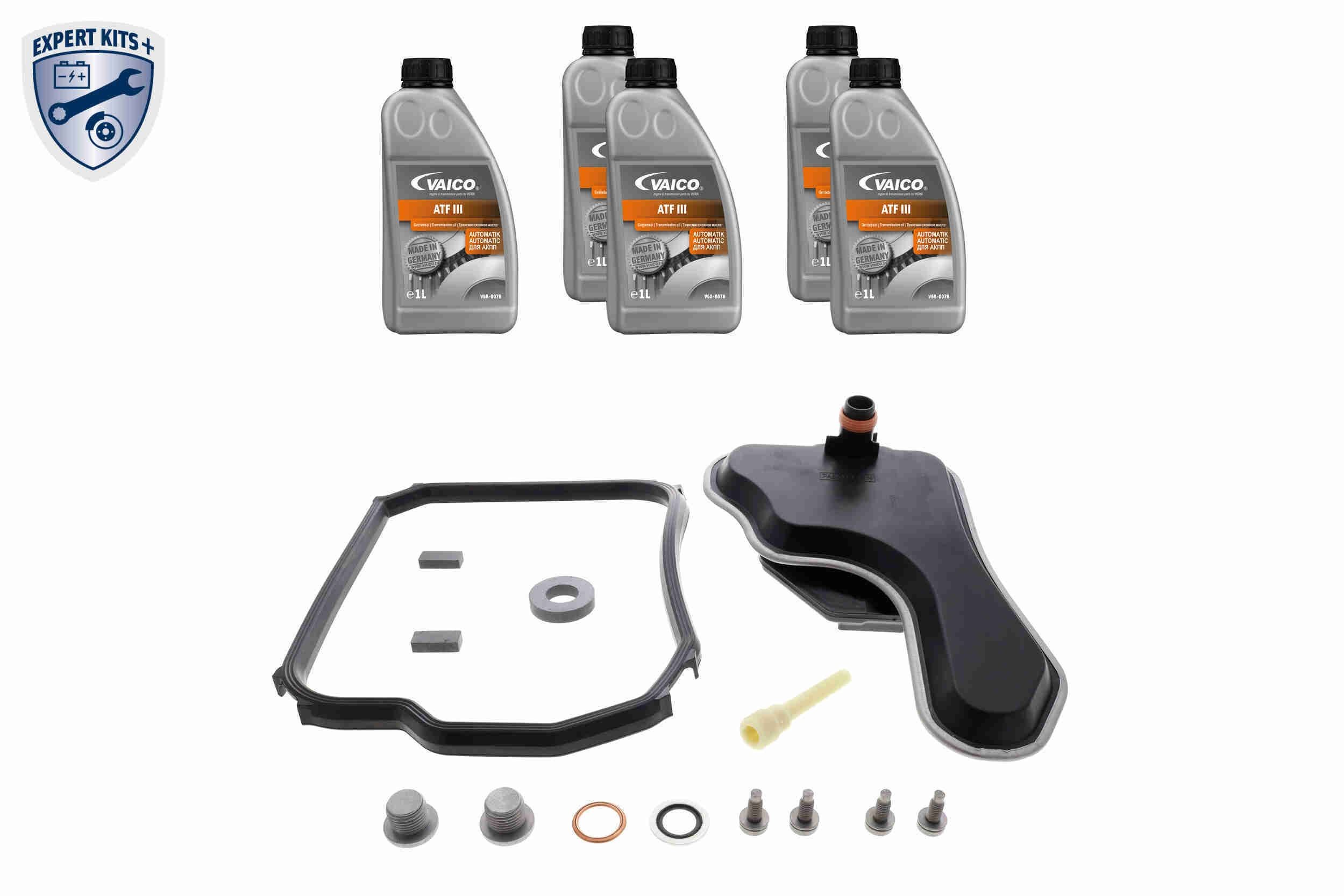 VAICO V22-0737 Gearbox service kit with accessories, with oil quantity for standard oil change
