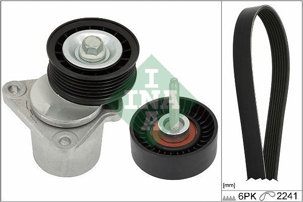 INA 529038710 Tensioner pulley 4S7Q 19A216 JA