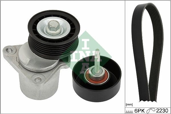 INA 529039410 Tensioner pulley 1S 7Q 19A21 6AC