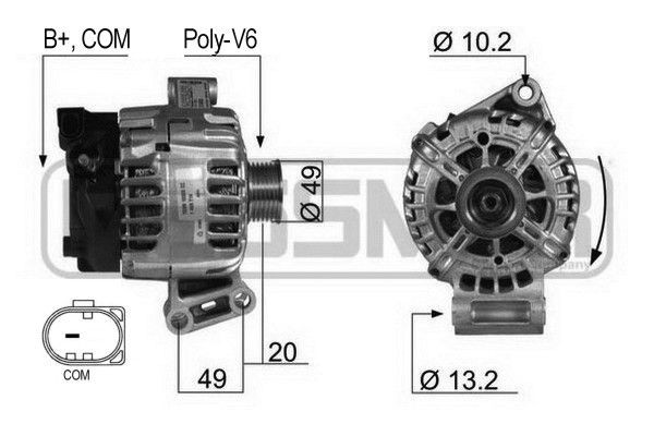 ERA 210430A Alternator FORD experience and price