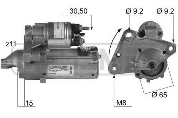 ERA 220068A Starter motor PEUGEOT experience and price