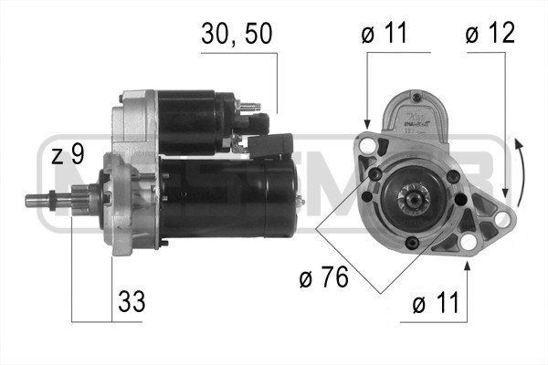 ERA 220190A Starter motor AUDI experience and price