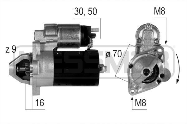 ERA 220214A Starter motor SMART experience and price