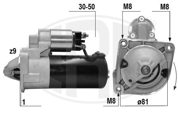 Original 220331A ERA Starter motors SMART