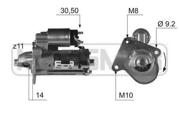 ERA 220371A Starter motor Y601-18400-B