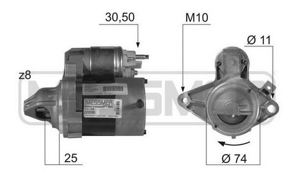 ERA 220395A Starter motor PEUGEOT experience and price