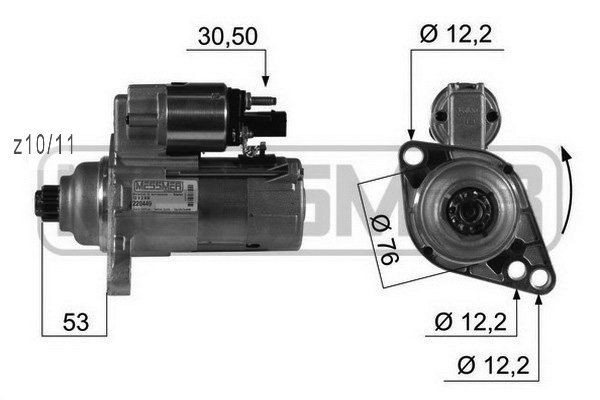 ERA 220449A Starter motor VW experience and price