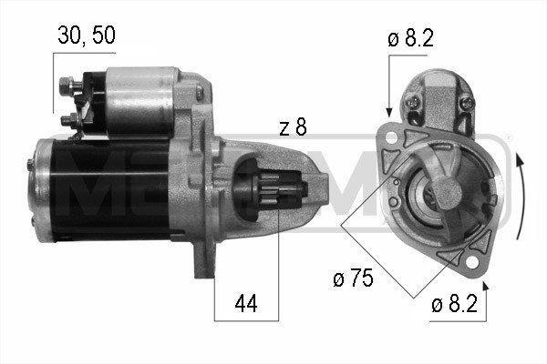 ERA 220519A Starter motor SMART experience and price