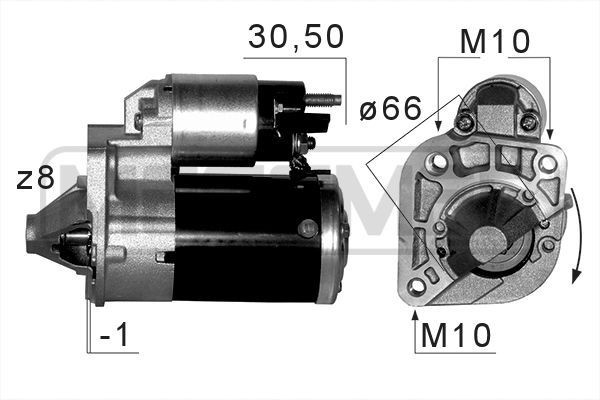ERA 220668A Starter motor M 0 T 45171