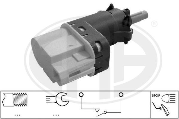 ERA Mechanical, 2-pin connector Number of pins: 2-pin connector Stop light switch 330734E buy