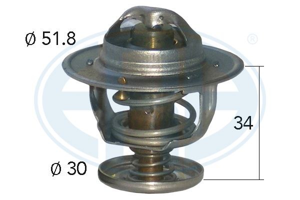 ERA 350258A Engine thermostat Opening Temperature: 88°C, with seal