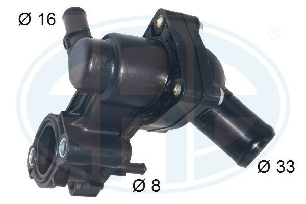 ERA 350548A Engine thermostat Plastic, with housing