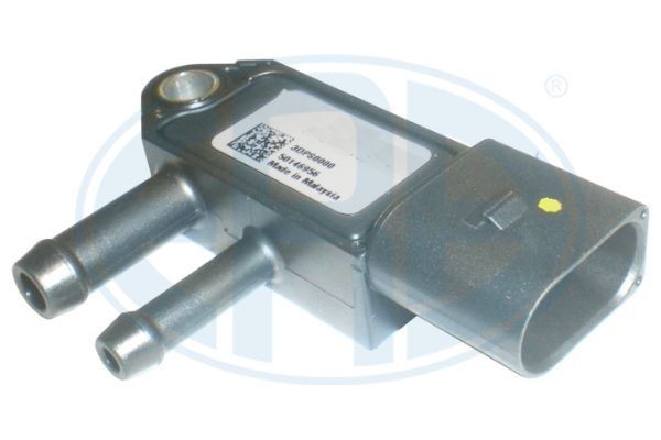 HELLA 6PP 009 409-021 Sensor, exhaust pressure - 3-pin connector - Cli