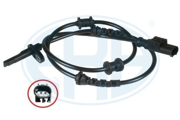 ERA Rear Axle Left, Rear Axle Right, 2-pin connector, 950mm, 38mm Number of pins: 2-pin connector Sensor, wheel speed 560127A buy