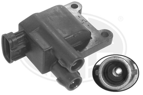 ERA 880353A Ignition coil 4-pin connector, Double Ignition Coil, oval