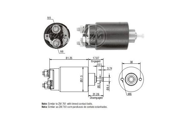 ERA ZM1761 Starter solenoid FORD experience and price