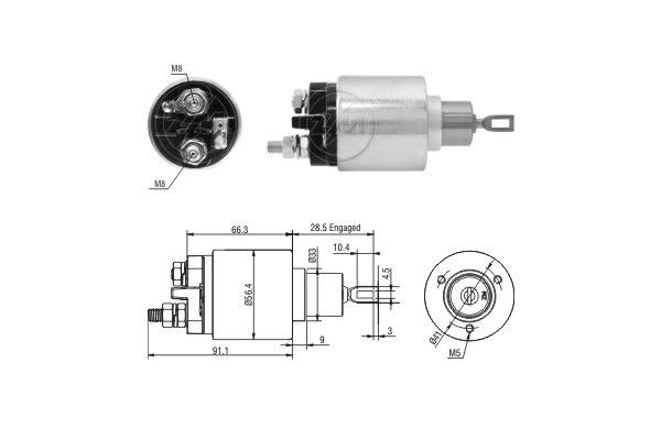 ERA ZM7773 Starter solenoid FORD USA experience and price
